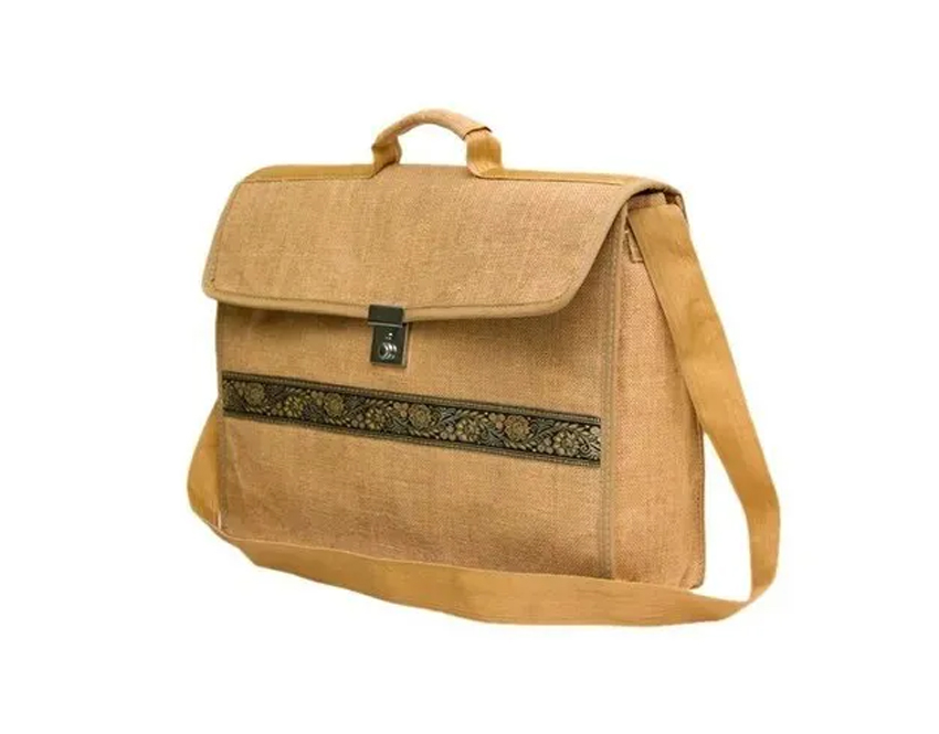 Jute Laptop Bag